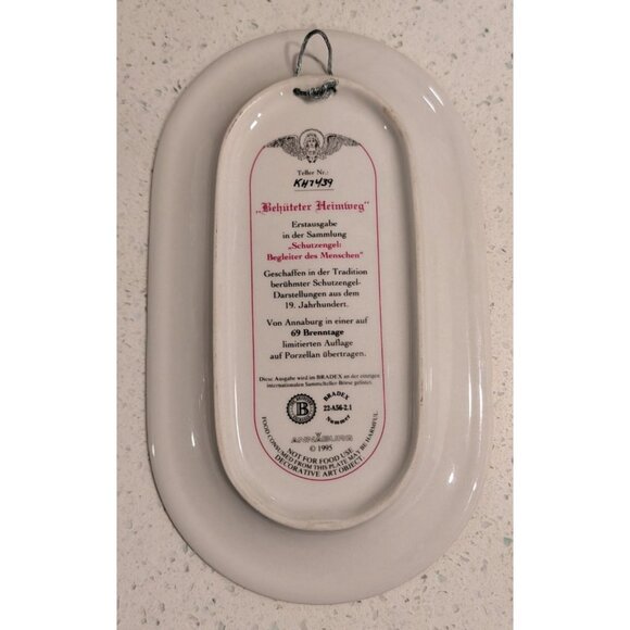 Bradford Exchange Guardian Angel Decorative Collector Plates porcelain German - Picture 6 of 12